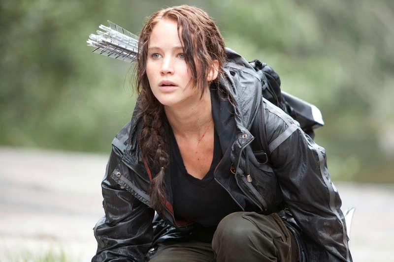 Jennifer Lawrence i ”The Hunger Games”.