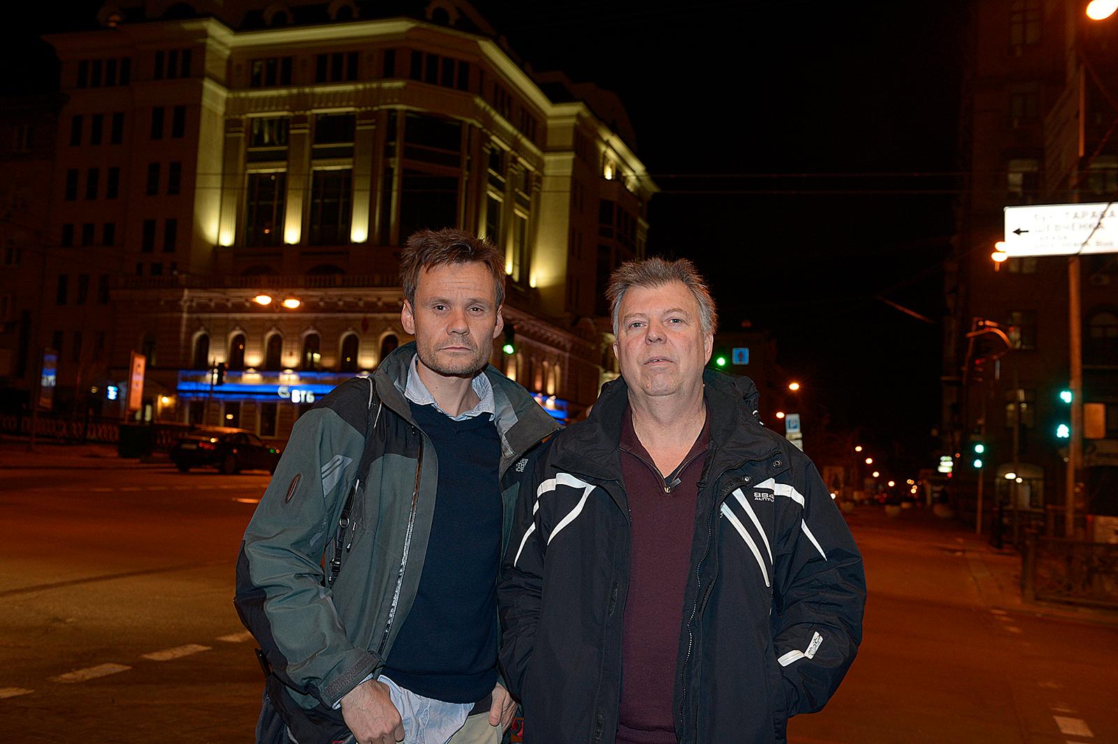 Aftonbladets Jerker Ivarsson och Wolfgang Hansson på plats i Kiev, Ukraina.