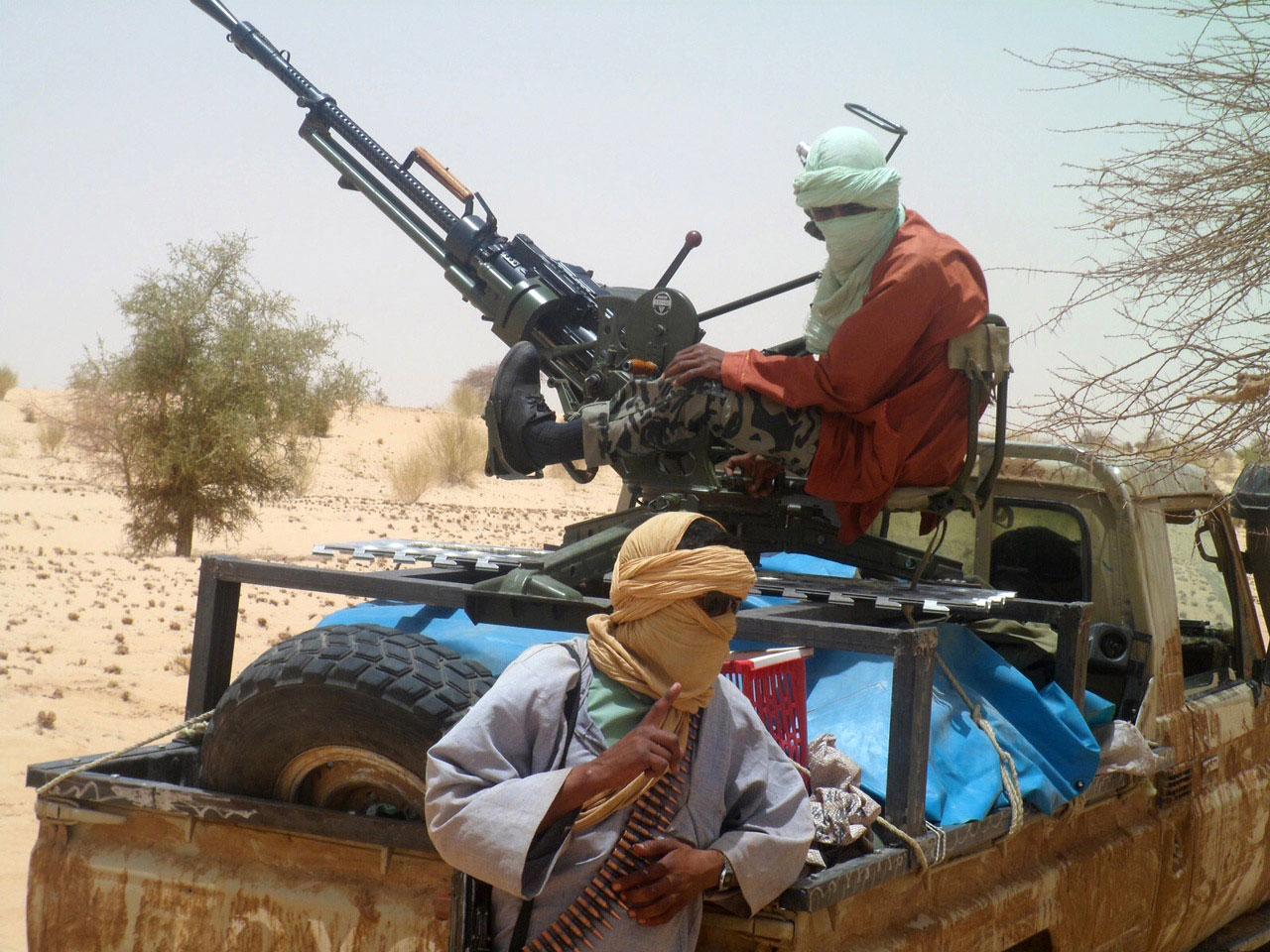 Islamistrebeller i Mali.