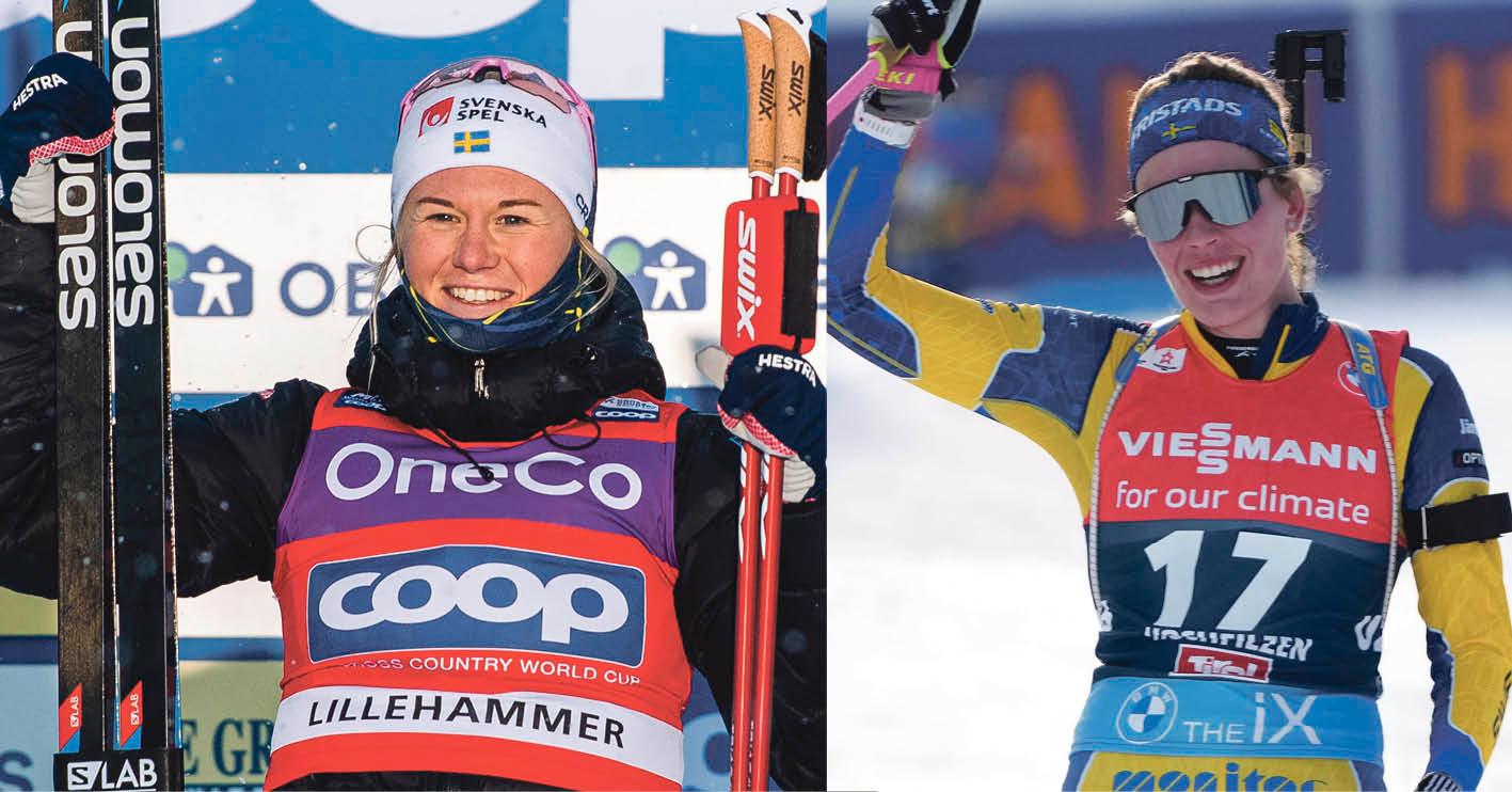 Maja Dahlqvist och Elvira Öberg är klara för OS 2022.