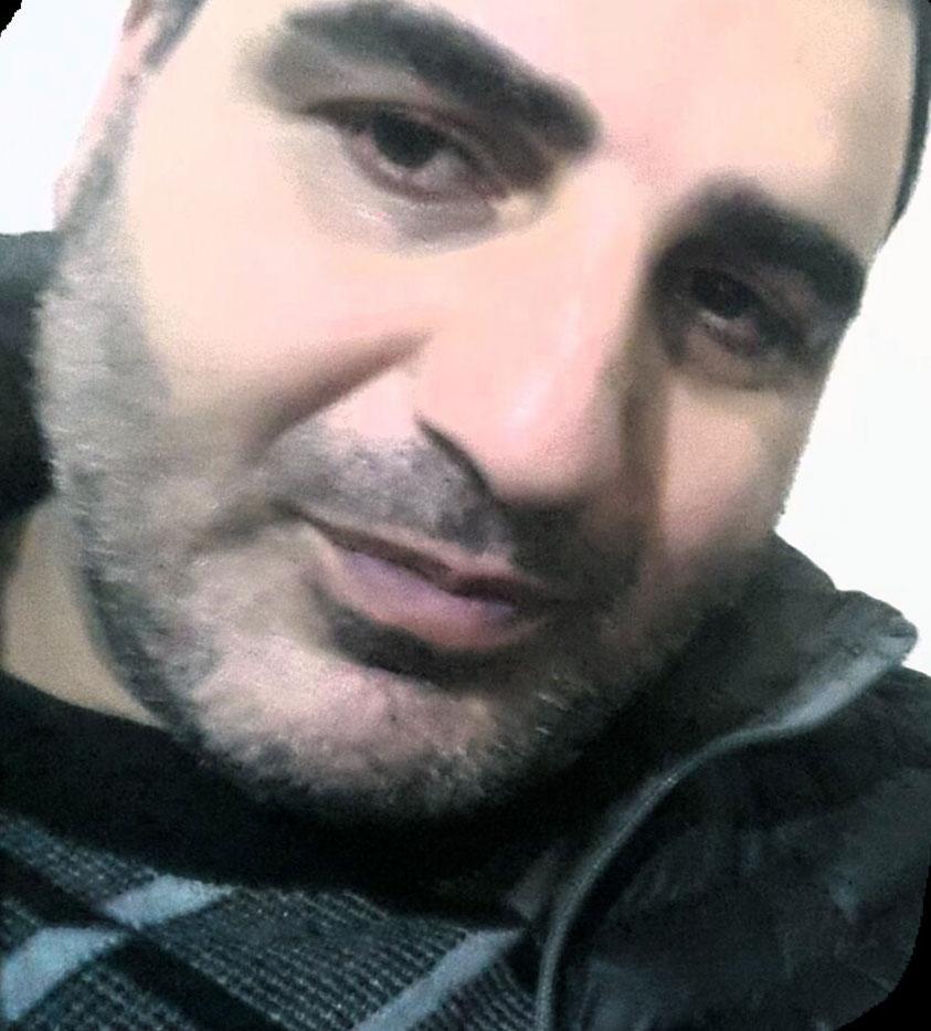 Hesam, 45, från Damaskus.