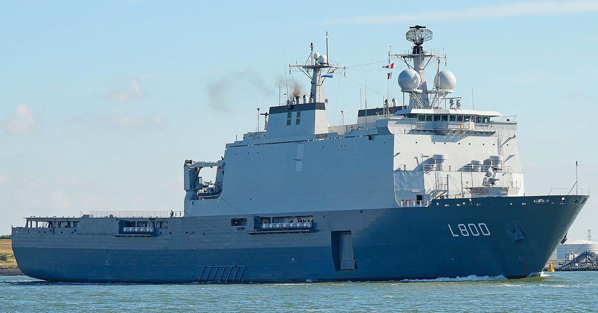 Nato-fartyg visar sin närvaro i Östersjön