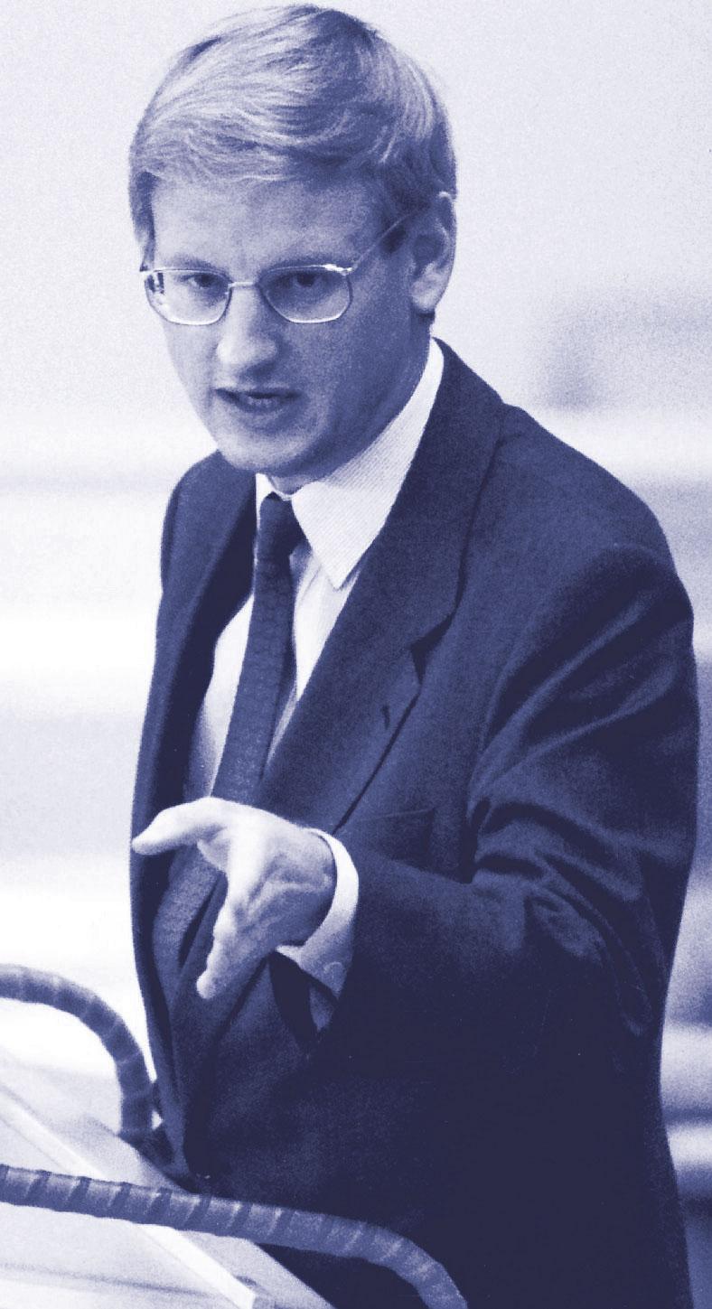 Carl Bildt, statsminister 1991–1994.