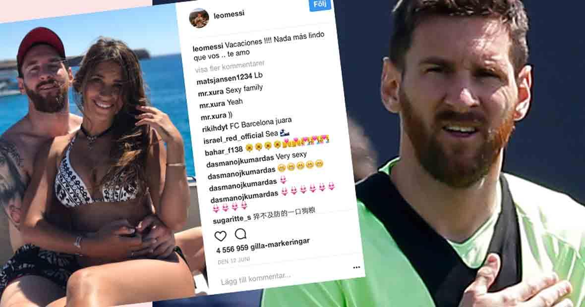 Leo Messi gifter sig med Antonella Roccuzzo.