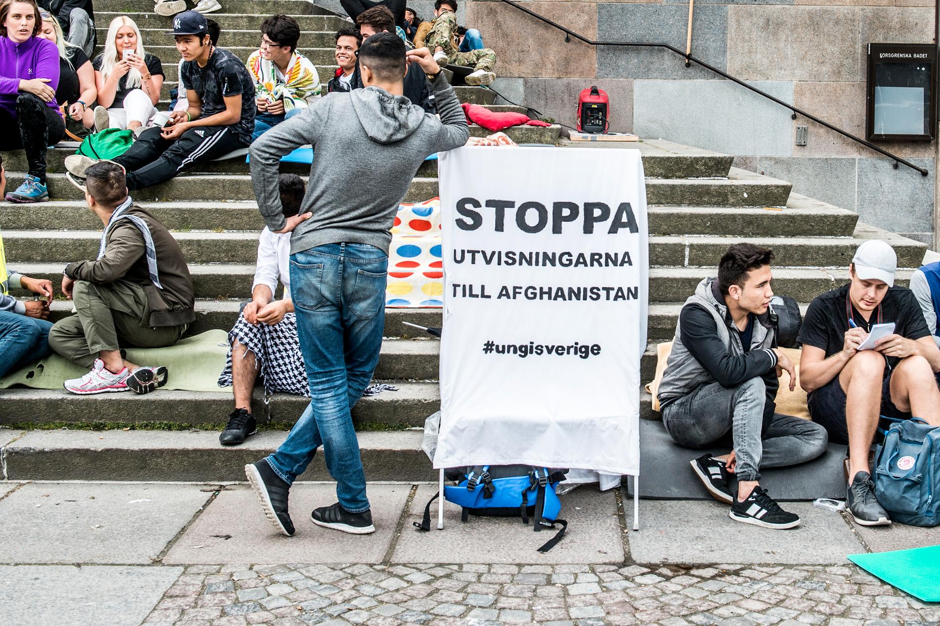 Sittstrejken i Stockholm