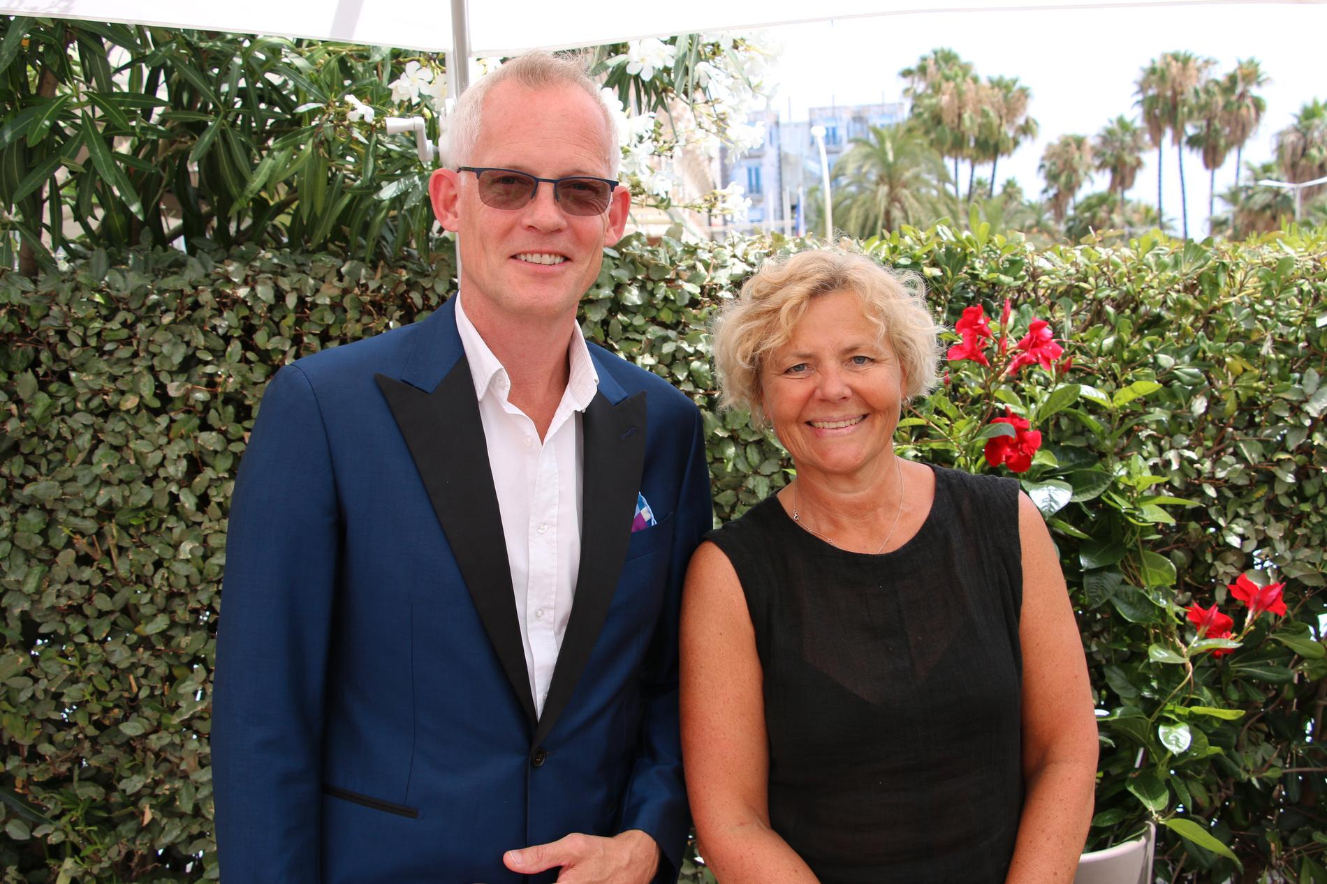 "Det finns en enorm potential av nya berättarröster och perspektiv som vi behöver ta tillvara", säger Bero Beyer, vd för Nederländska Filmfonden, och Anna Serner, vd för Svenska Filminstitutet, som lanserar en ny filmfond under filmfestivalen i Cannes. Pressbild.