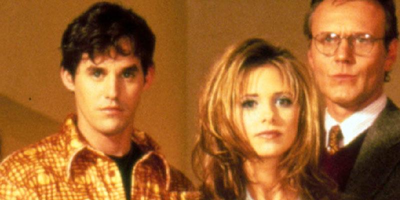 Nicholas Brendon (till vänster) när det begav sig på ”Buffy”-tiden.