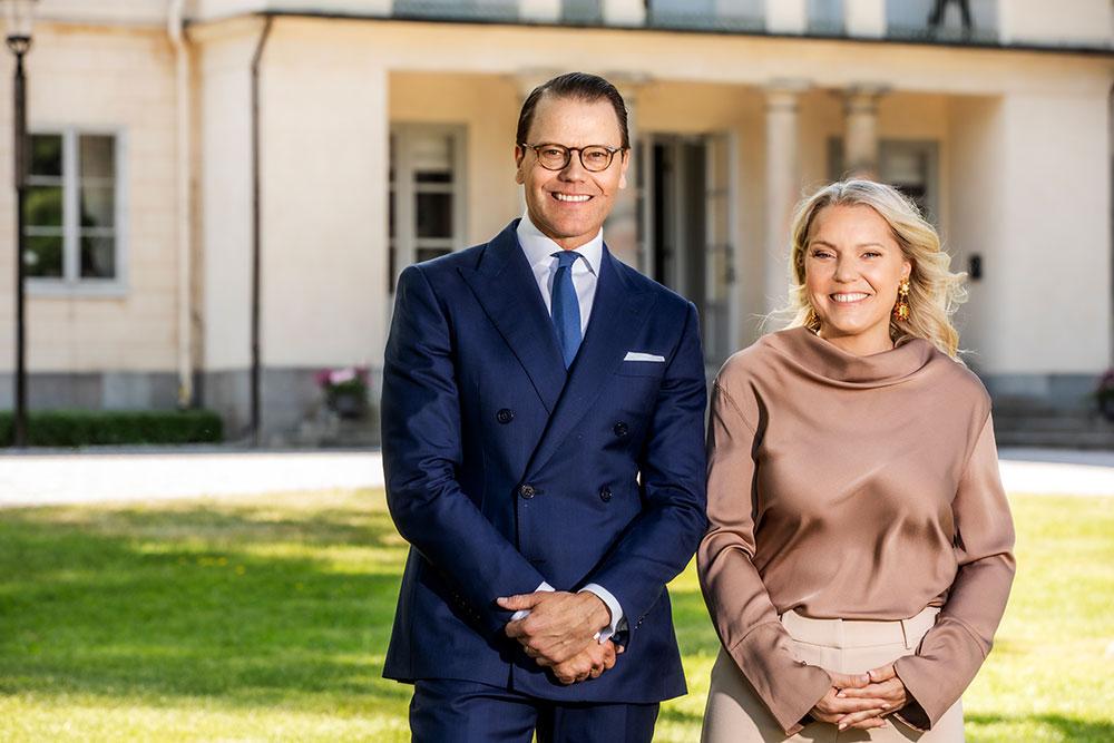 Carina Bergfeldt intervjuade prins Daniel på Haga slott inför hans 50-årsdag. 