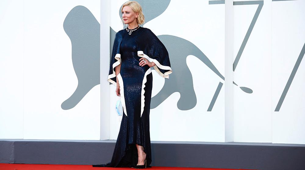 Cate Blanchett på filmfestivalen i Venedig.