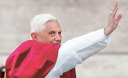 Gillar Big Bang Påven Benedikt XVI säger att man inte ska förkasta teorin om Big Bang.