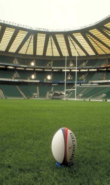 Underhållningen finns på rugbystadion i Twickenham.