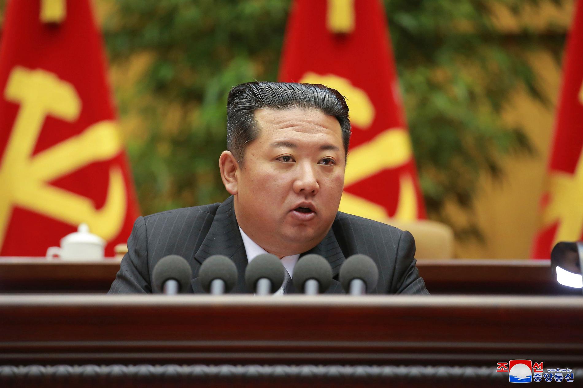 Nordkoreas ledare Kim Jong-un.