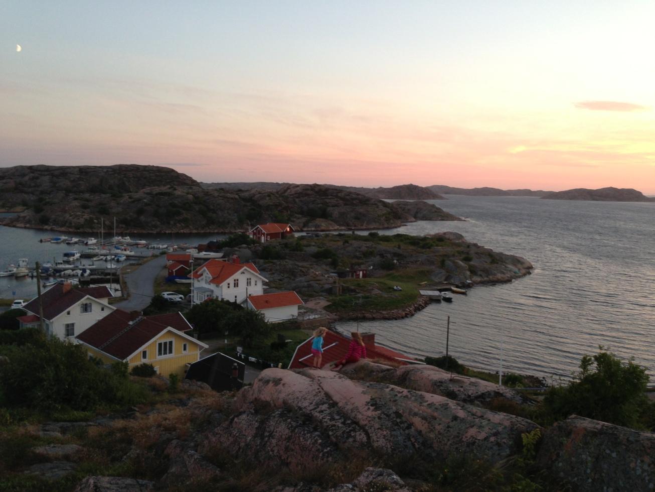 Kvällsbilder från norra Grundsund.