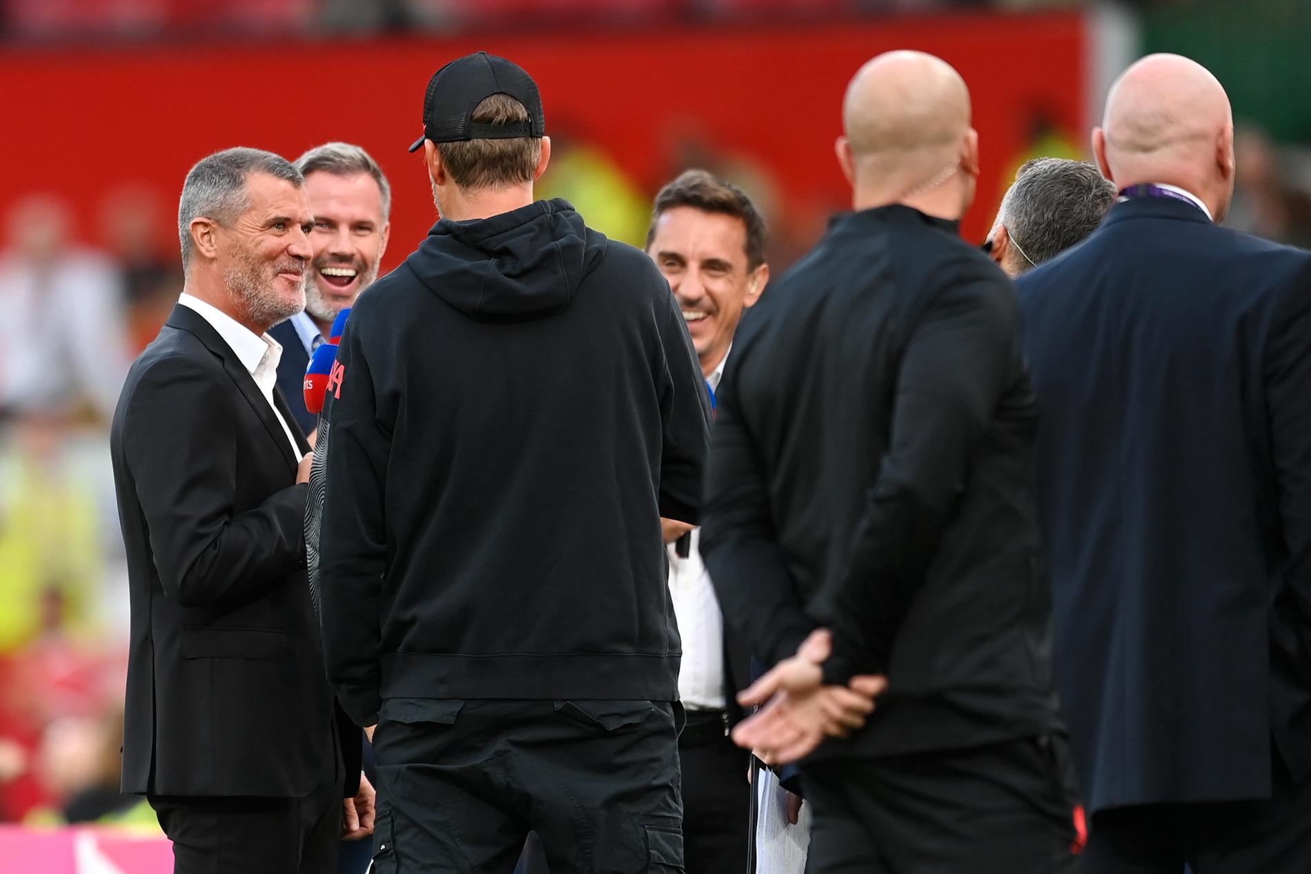 Sky Sports Roy Keane, Jamie Carragher and Gary Neville i samtal med Jürgen Klopp.
