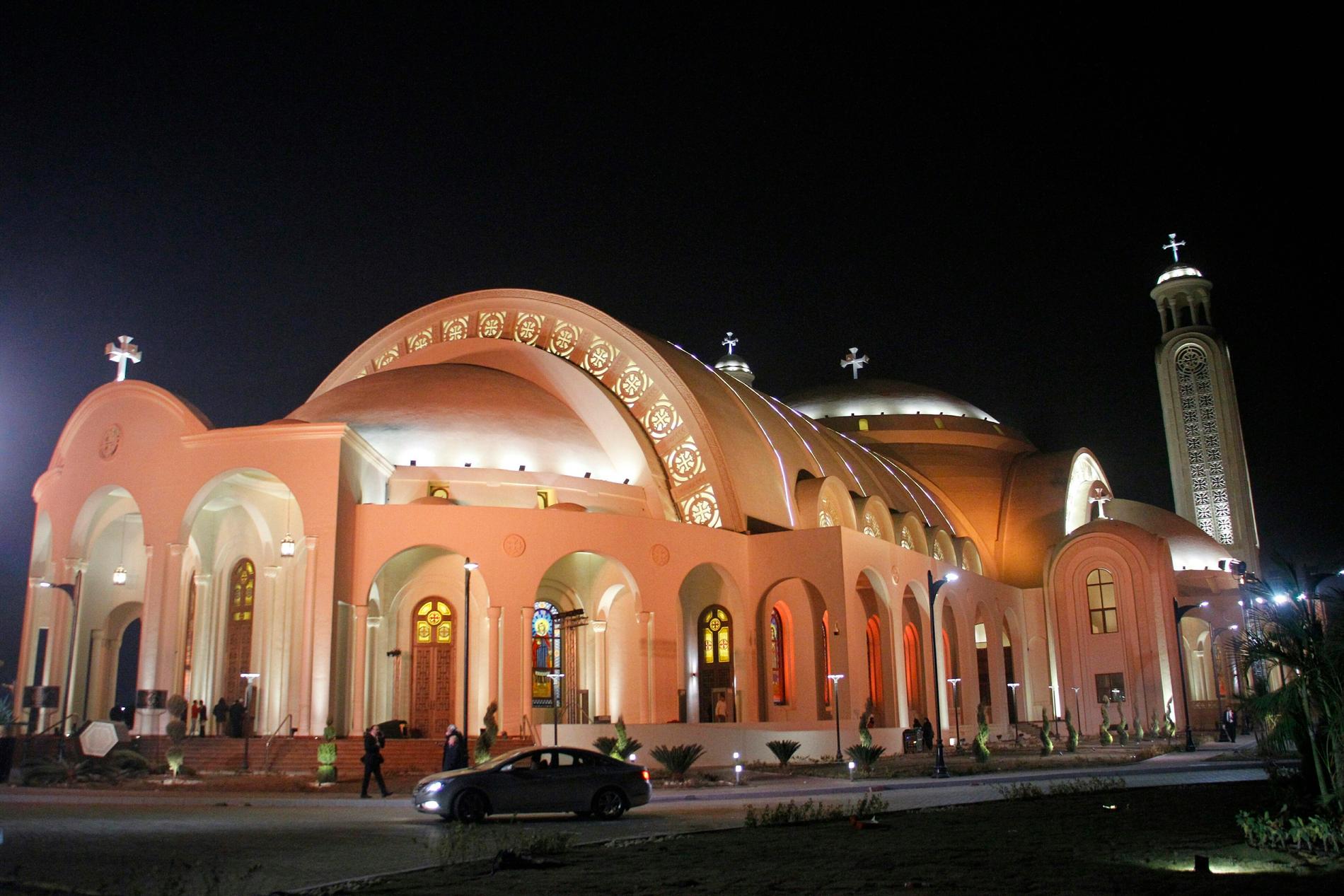 Kristi födelse-katedralen i Egyptens namnlösa nya administrativa huvudstad är den största i sitt slag i Mellanöstern.