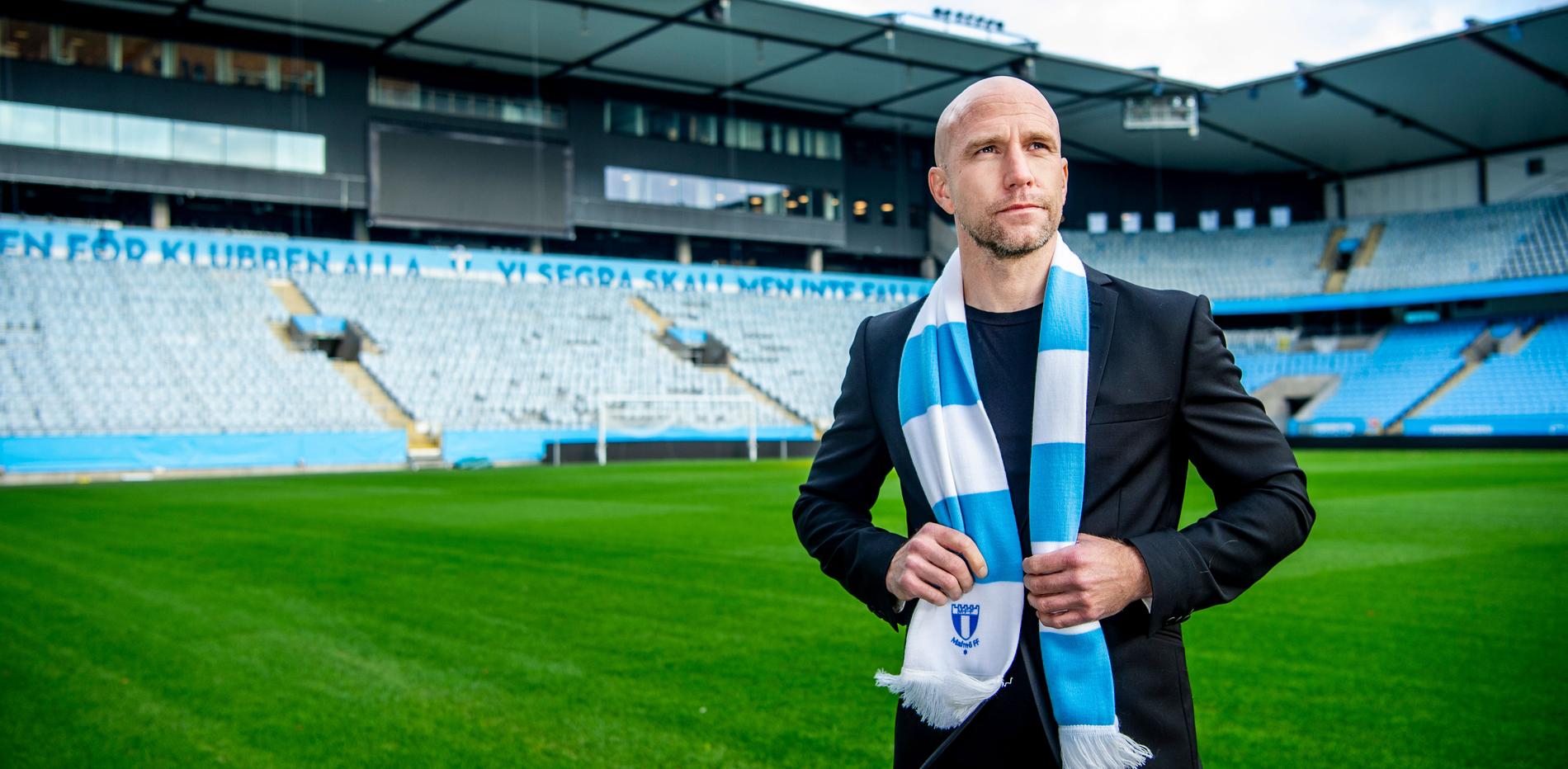 Henrik Rydström presenterad av MFF som ny tränare.