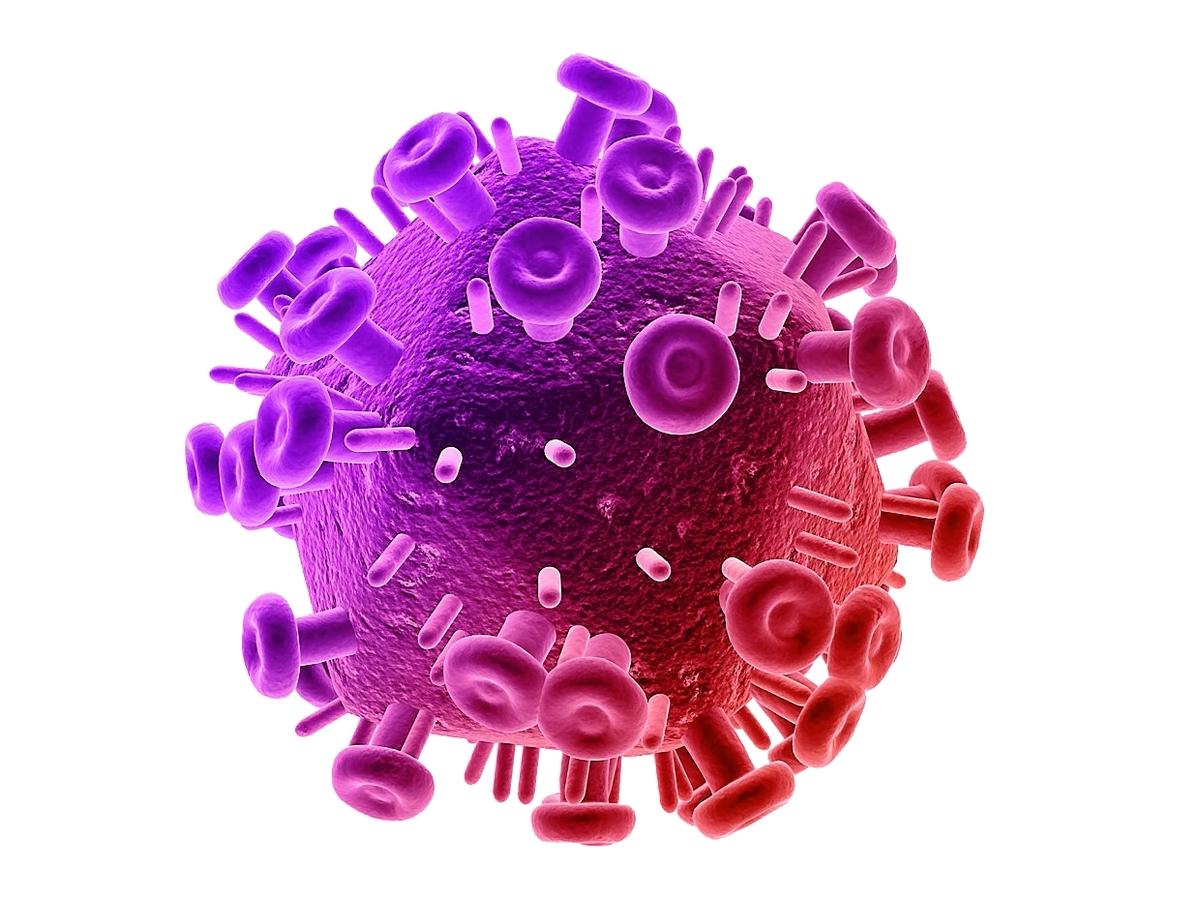 Hiv-viruset.