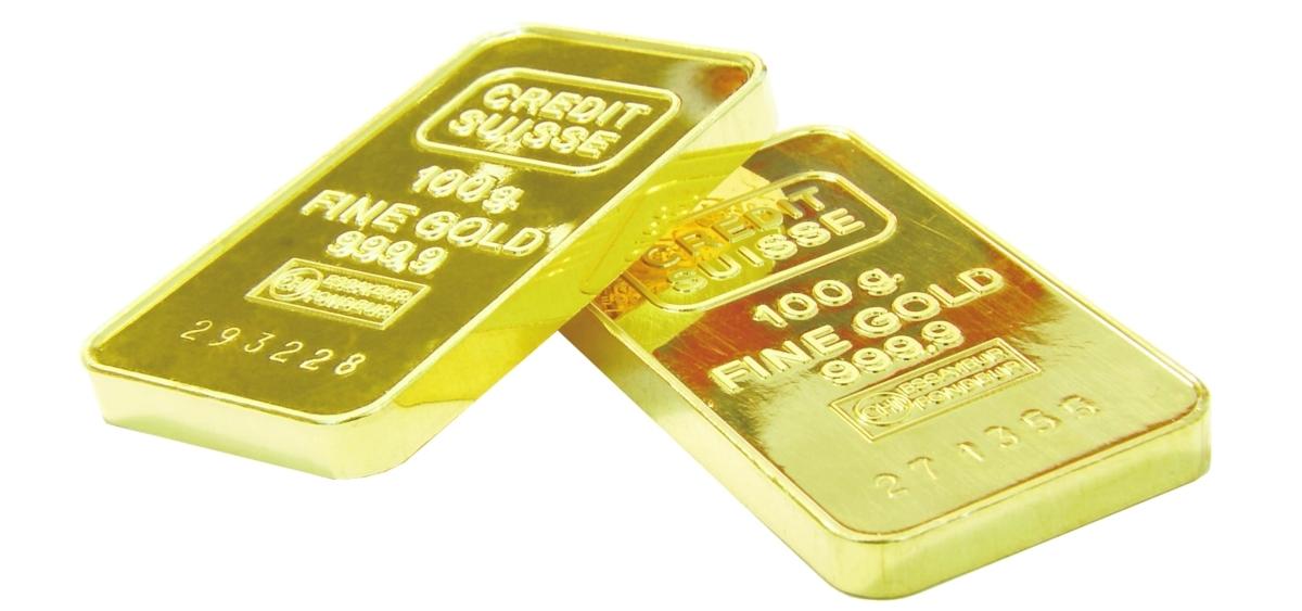 Guld Curt Degerman hade 128 sådana här guld- tackor i bankfacket.