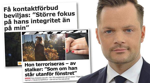 Sverigedemokraterna vill se en förändring där större hänsyn tas till utsatta kvinnor än till männens rätt att fortsätta sina trakasserier, skriver Adam Marttinen.