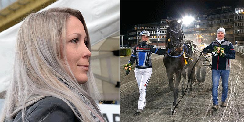 Rebecca Dahlén och sambon Dennis Palmqvist är oroade över ”Skalmans” skada. 