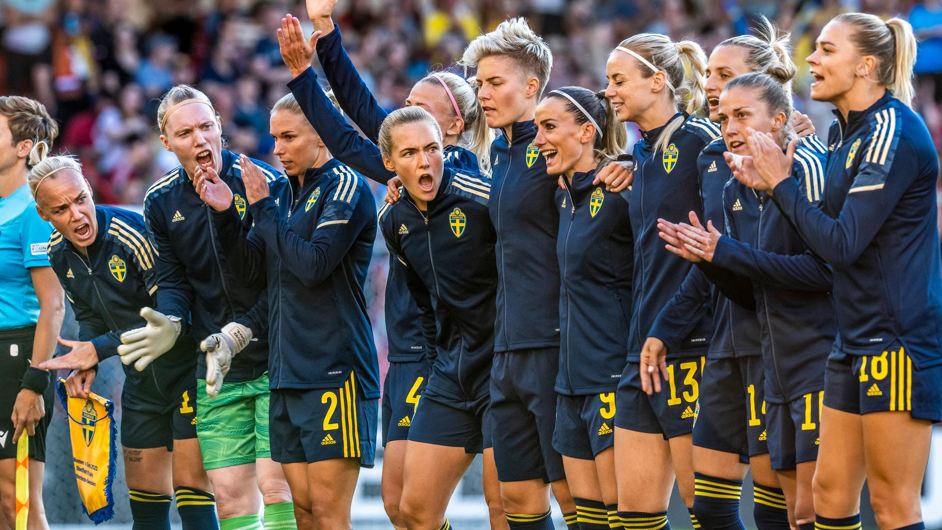Sverige kan säkra gruppsegern mot Portugal på söndag. 