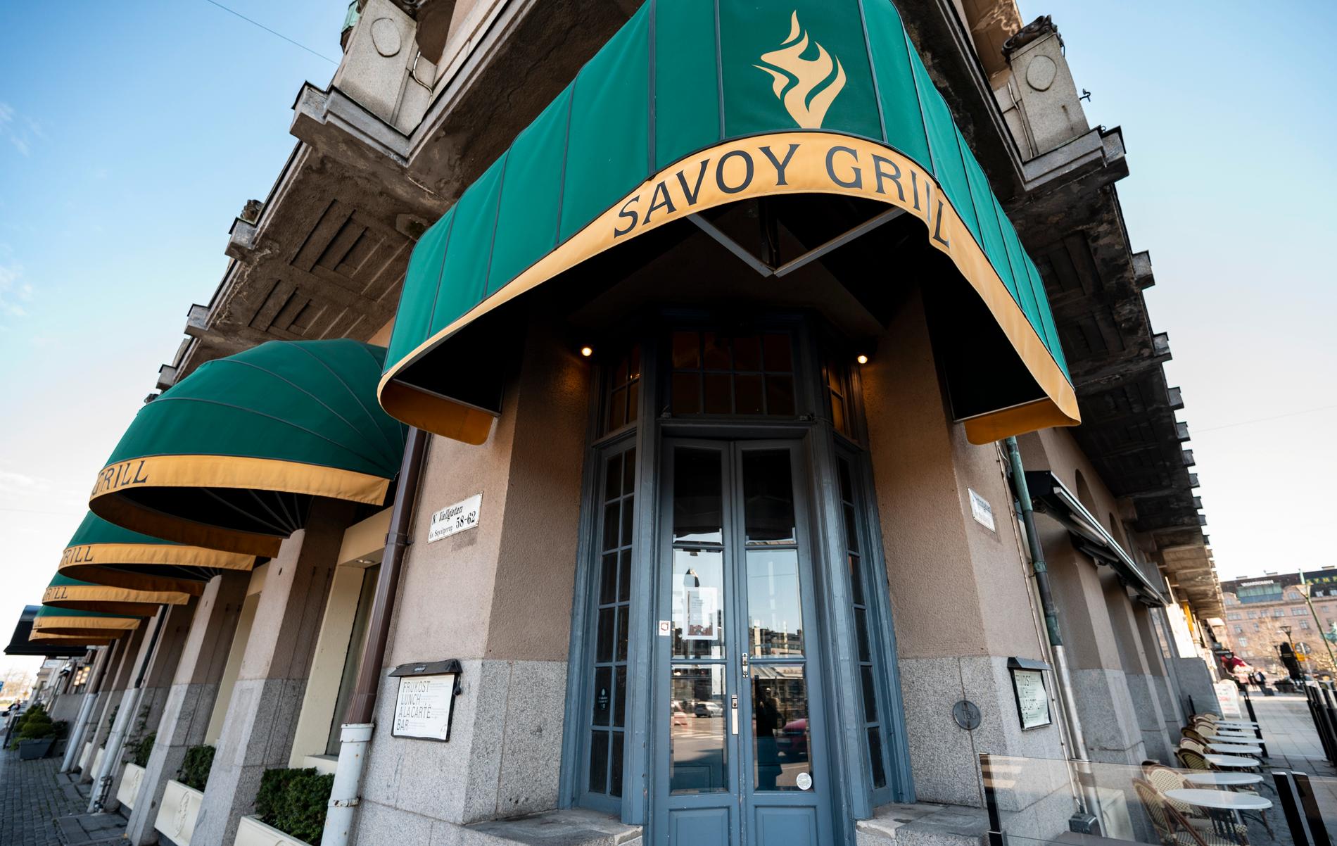 Savoy Grill har stängt.