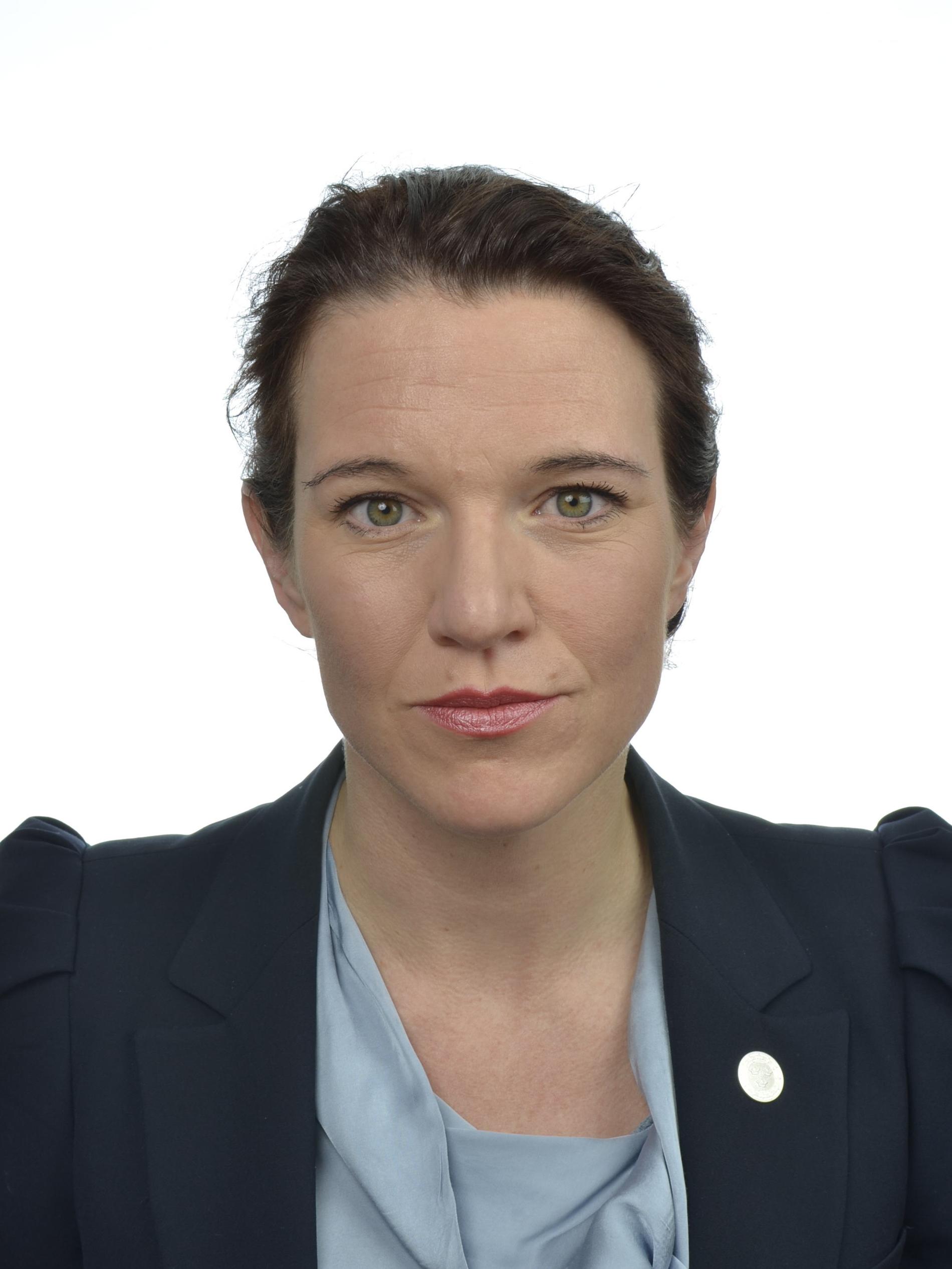 Lina Nordquist, riksdagsledamot från Uppsala. 