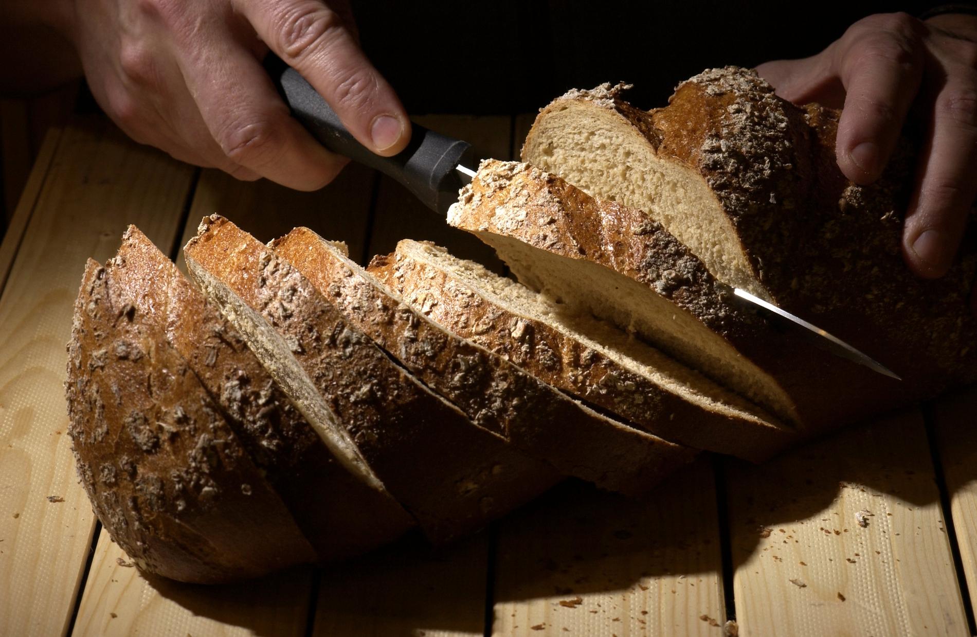 Bröd utan syrsor. Arkivbild.