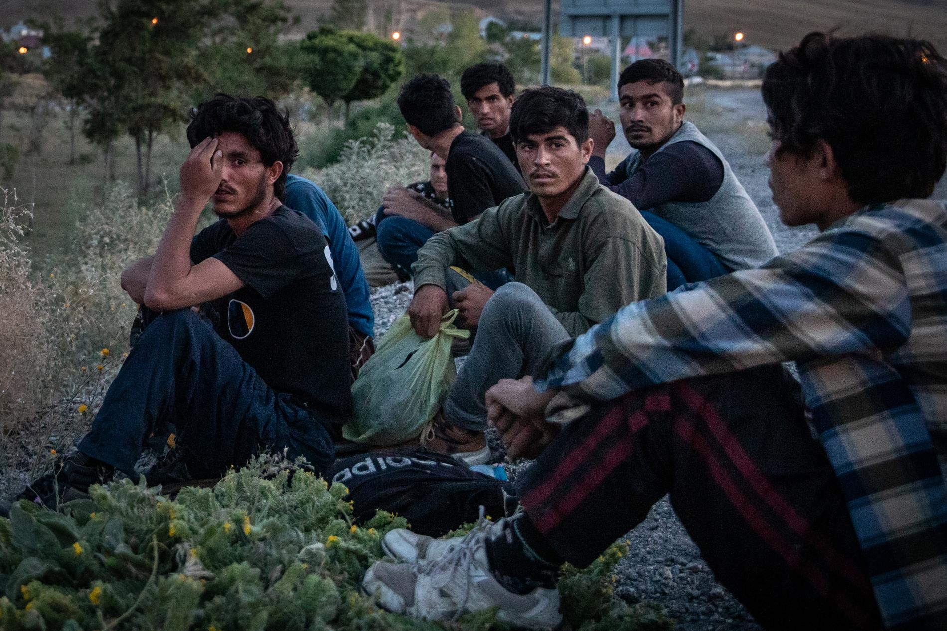 Afghanska flyktingar i turkiska  Van.