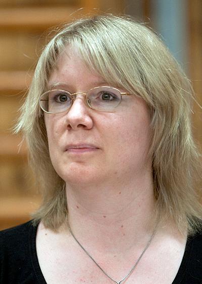 Pernilla Hagberg, miljöpartiets gruppledare i Vingåker.