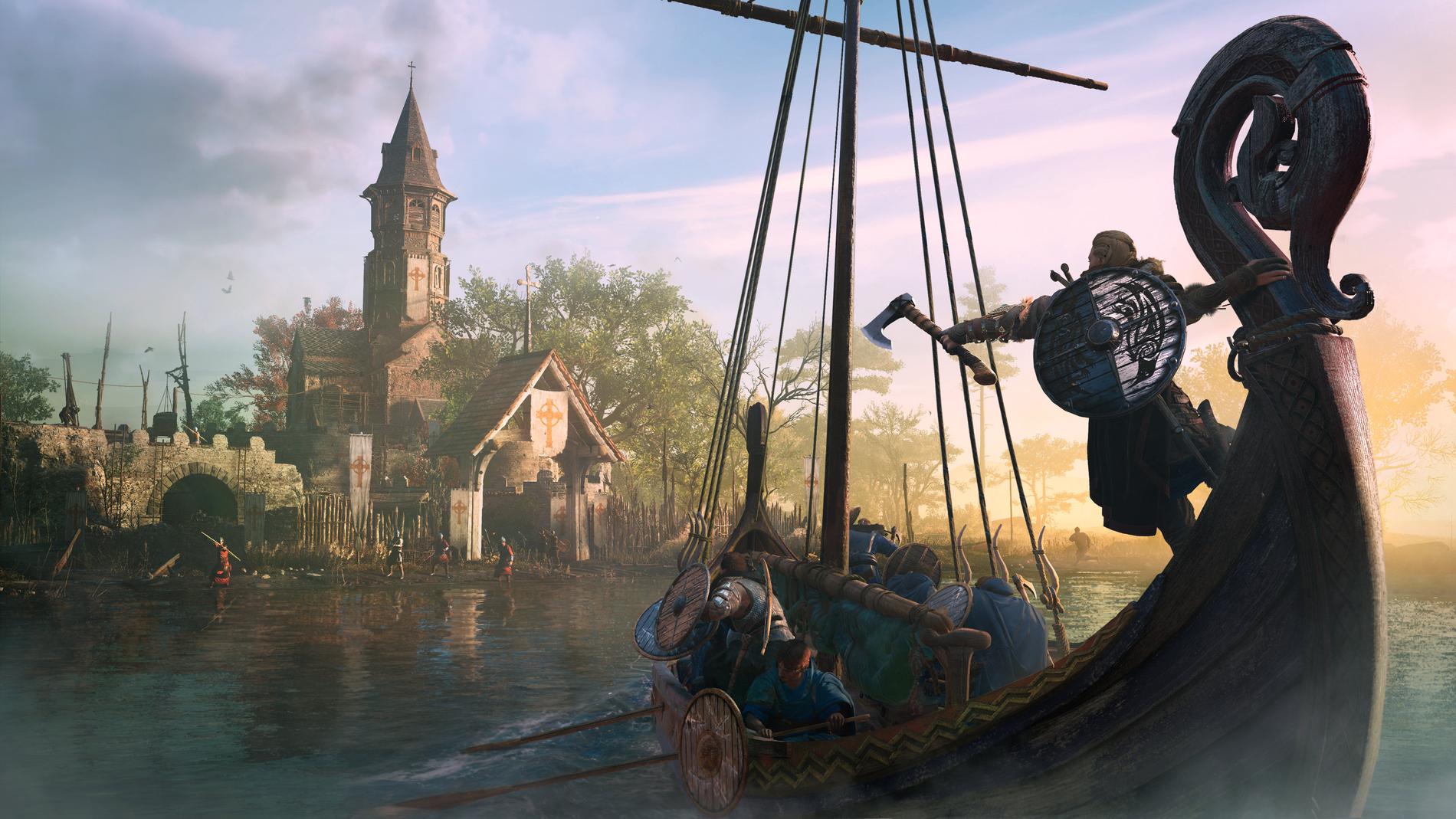 I "Assassin's creed Valhalla" lämnar en grupp vikingar Norge för att söka lyckan i dagens England.