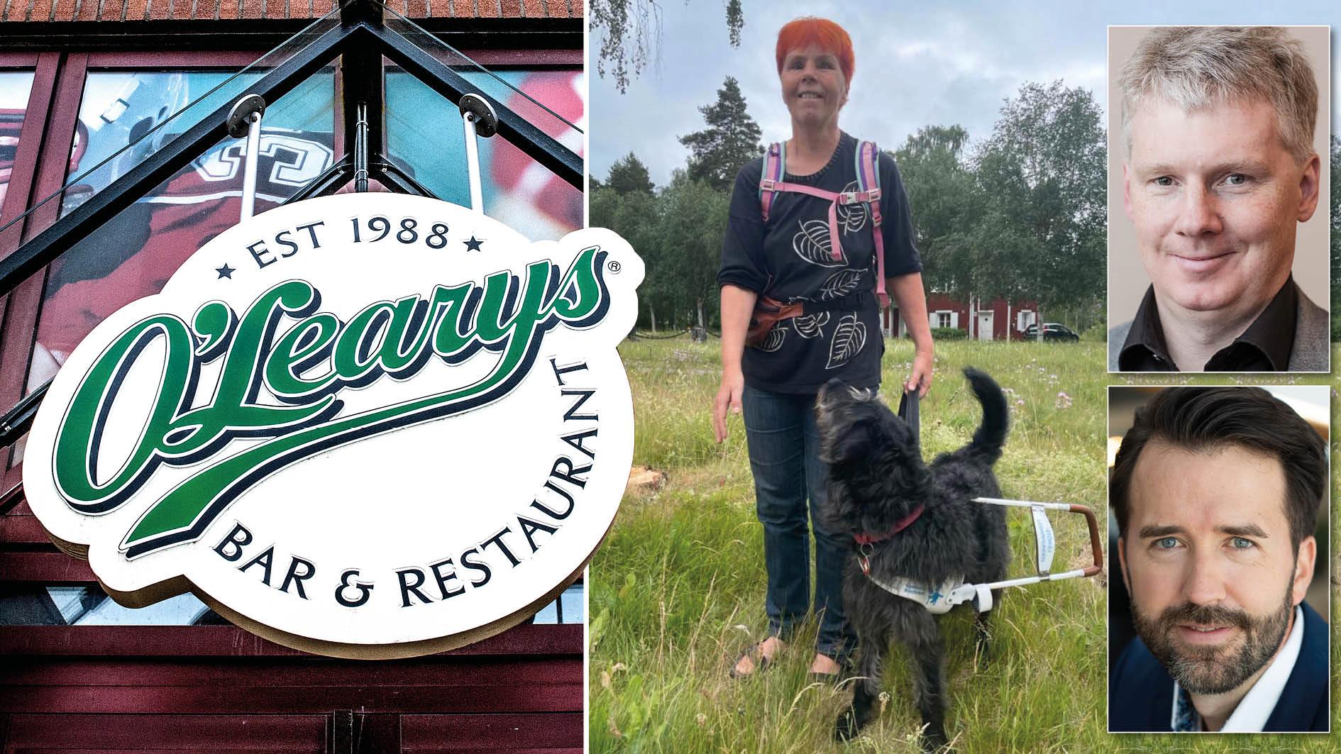 Synskadade Sofia blev nekad att äta på O’Learys på centralstationen i Stockholm på grund av sin ledarhund. Det var fel – och nu kräver Synskadades riksförbund och restaurangens ägare tydligare regler från myndigheterna, skriver Niklas Mattson och Björn Olsson.
