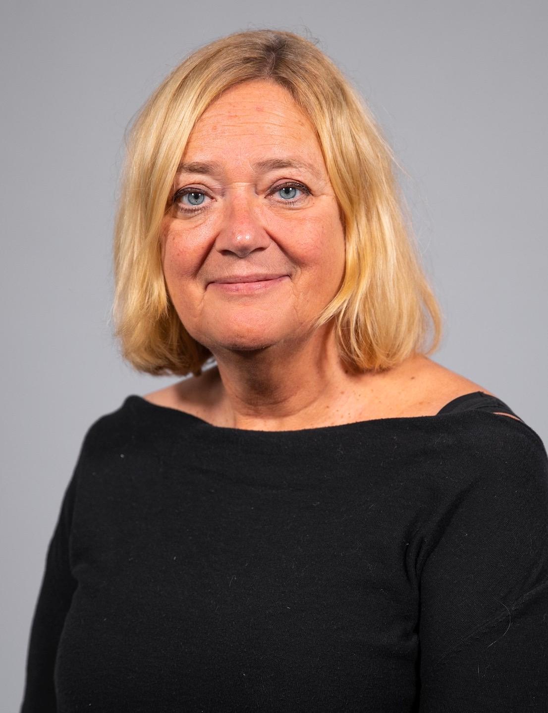 Annika Bjerstaf, presschef på Volvo Cars i Sverige. 