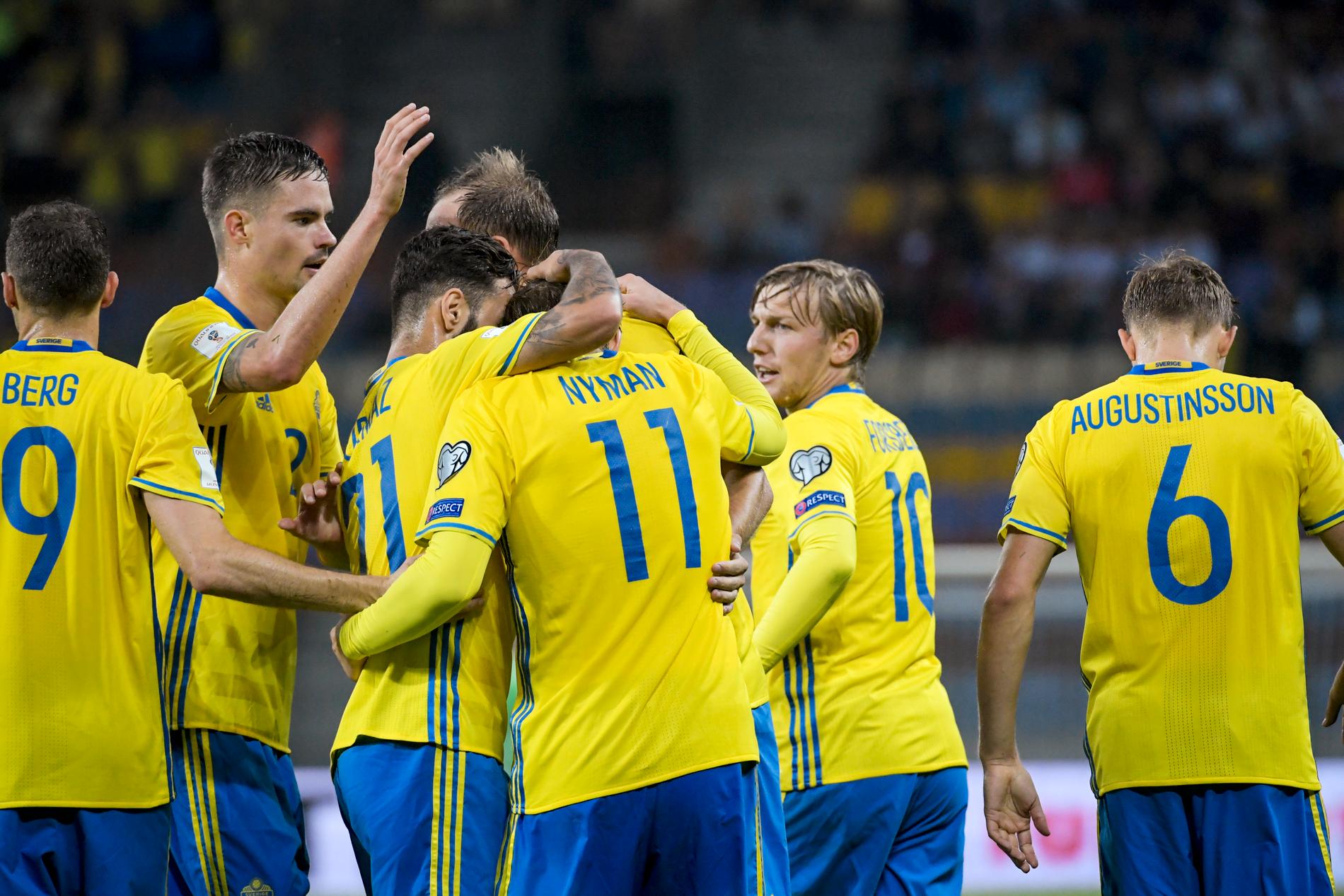 Svenska landslaget spelar landslagsturnering nästa höst. Arkivbild.