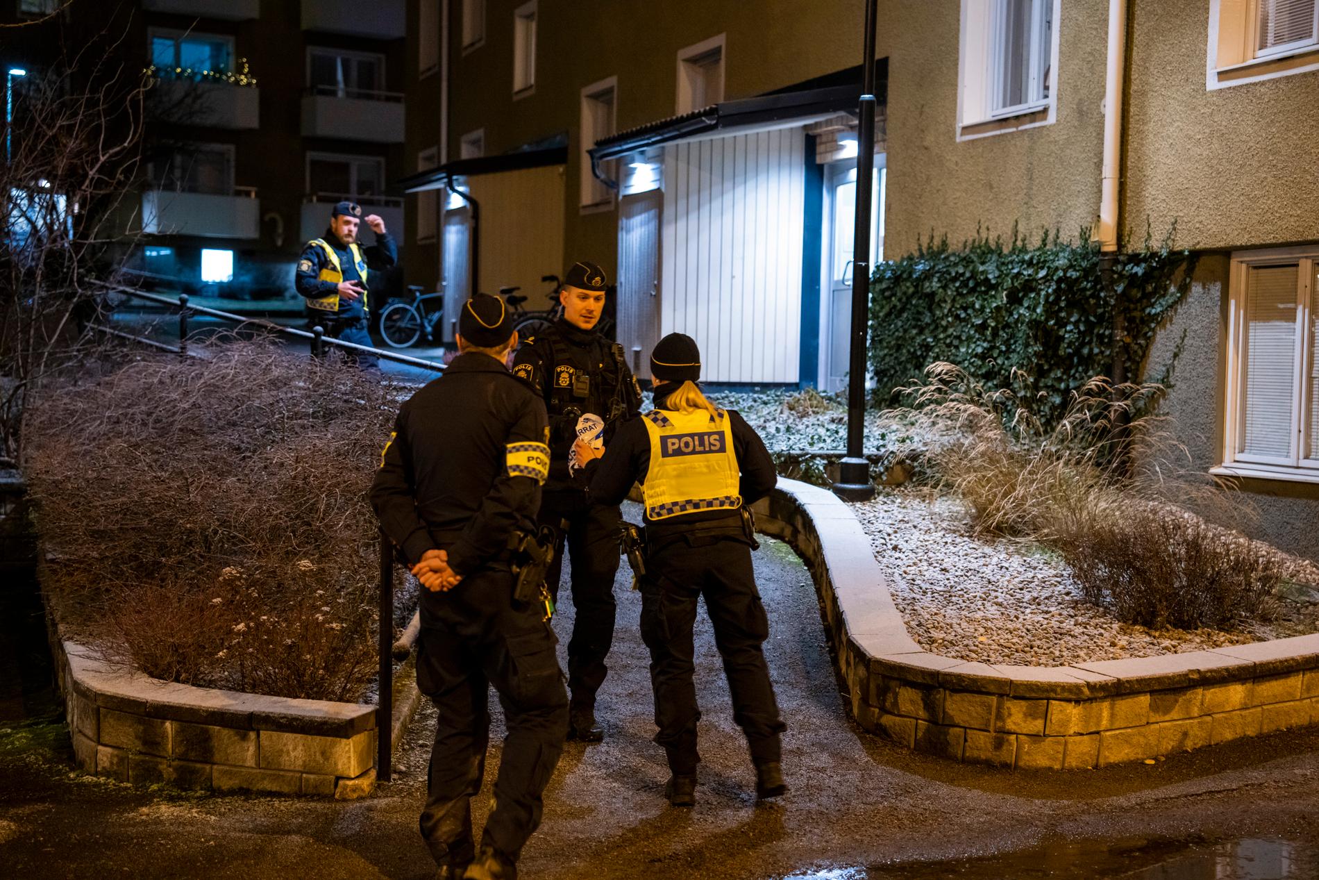 Stort polispådrag i Linköping efter misstänkt skottlossning.