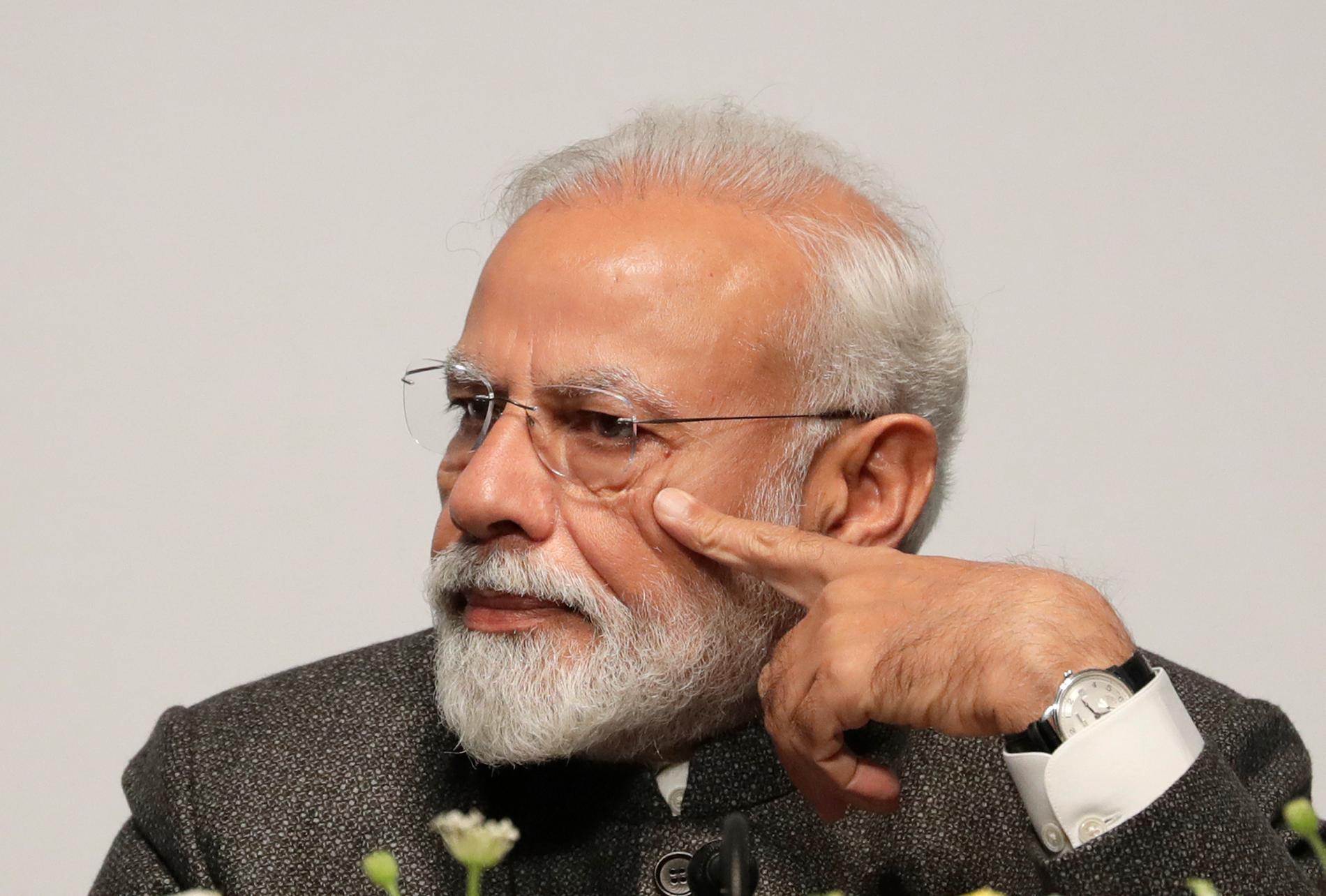 Indiens premiärminister Narendra Modi har bollen, enligt en expert. Arkivbild.