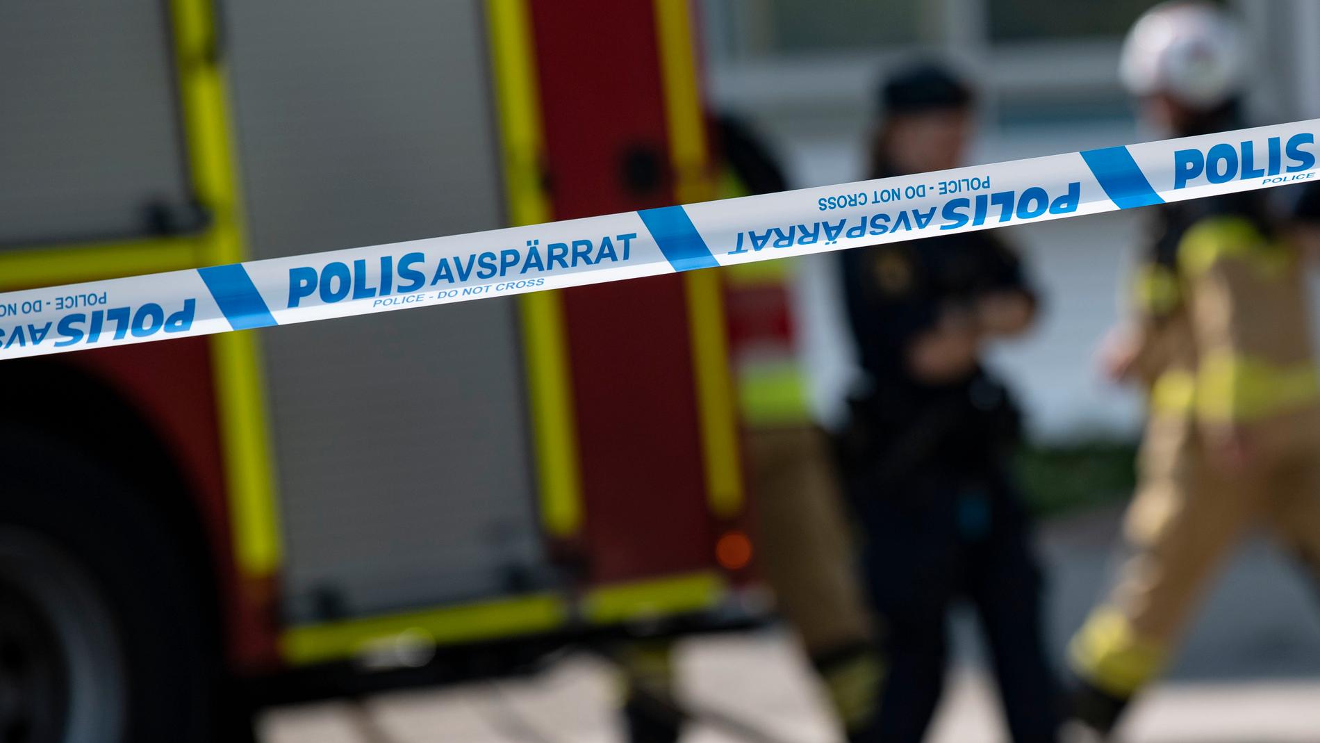 En person har hittats död efter en villabrand i Vansbro kommun. Arkivbild.
