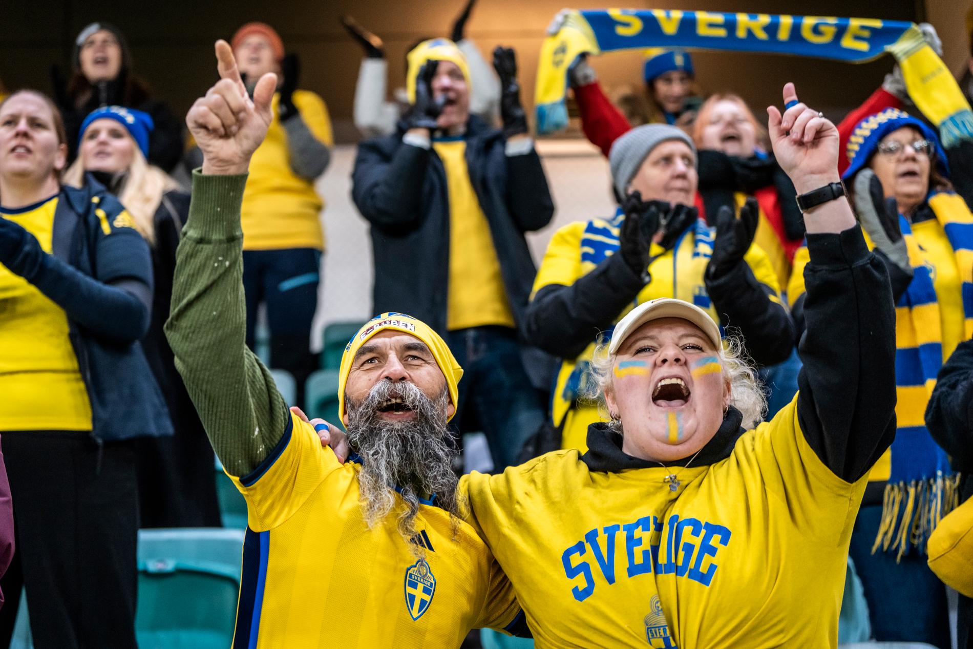 Soft Hooligans. Sverige-Schweiz i damernas Nations League på Gamla Ullevi