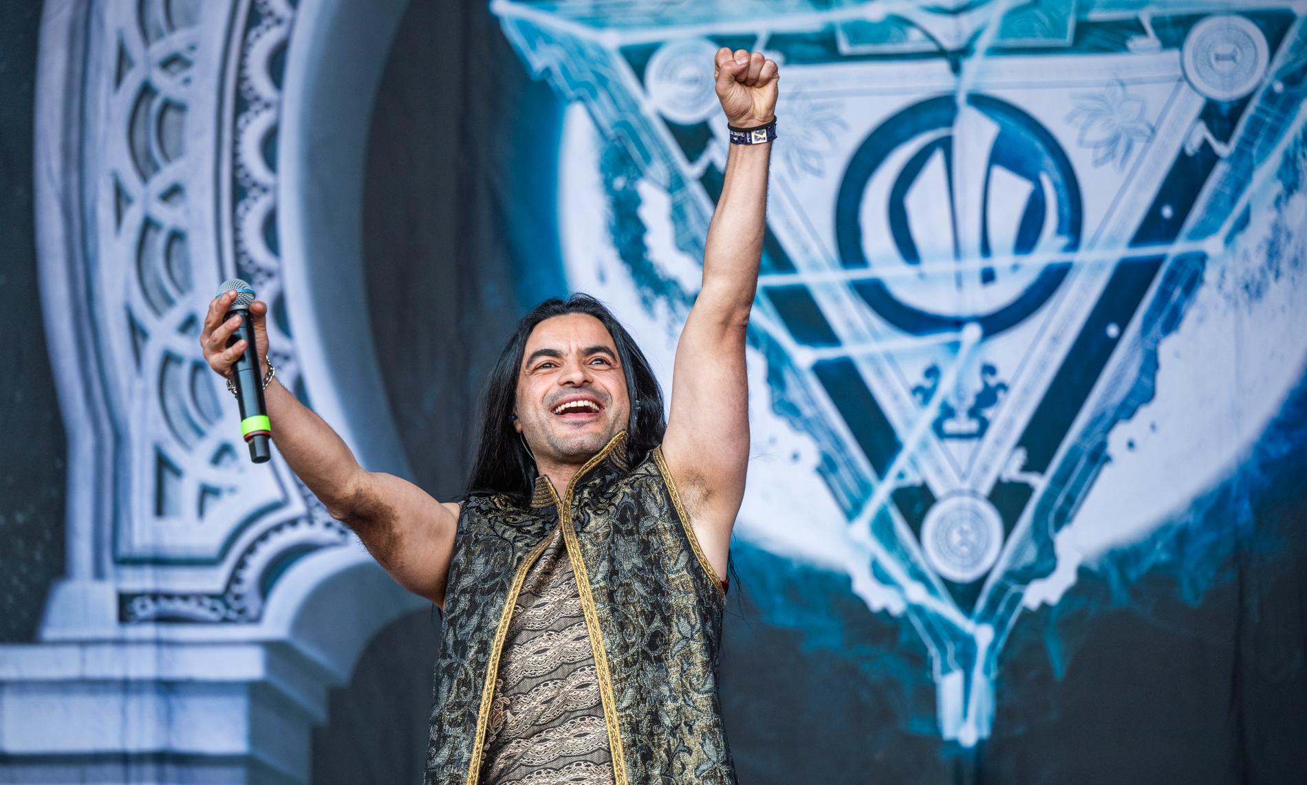 Zaher Zorgati sjunger i det skivaktuella tunisiska metalbandet Myrath. Förra sommaren gjorde bandet ett bejublat framträdande på Sweden Rock Festival.