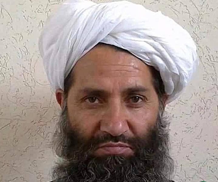Talibanledaren Haibatullah Akhundzada.