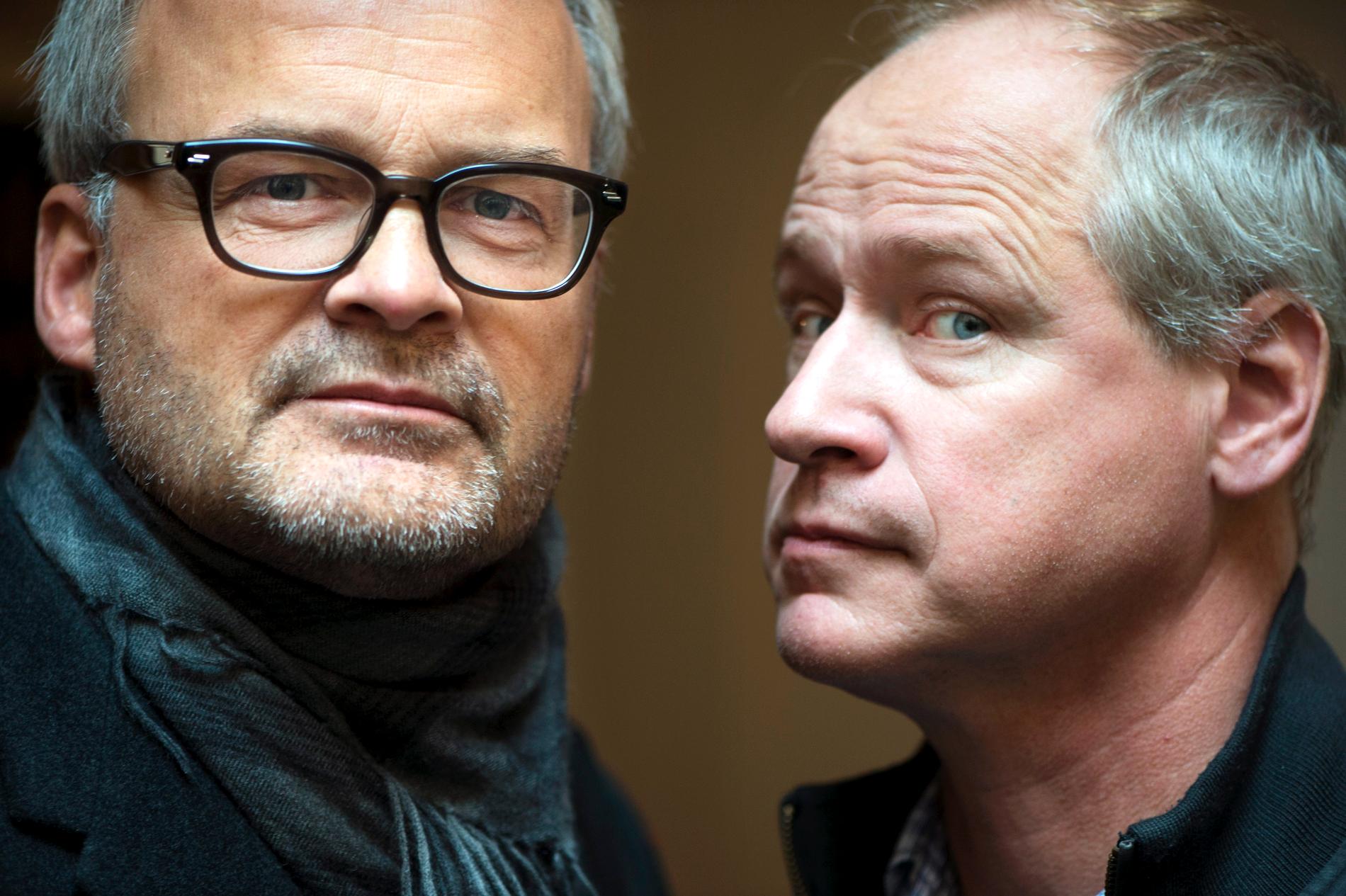 Johan Rheborg och Robert Gustafsson återvänder till Morran och Tobias. Arkivbild.
