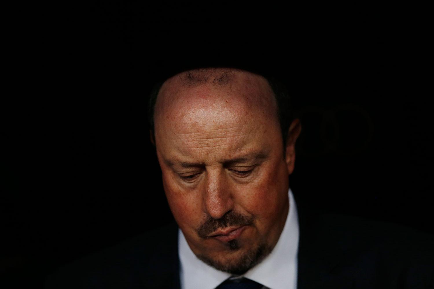 Benitez var blott fjärdeval hos Real Madrid.
