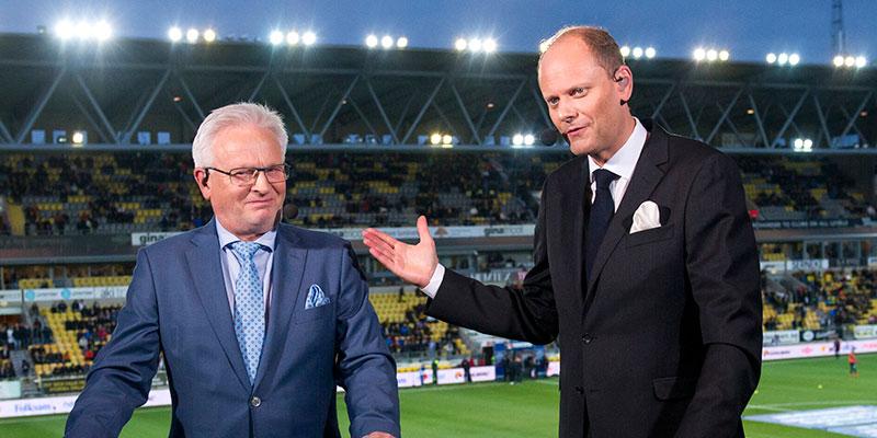 Fotbollsprofilerna Hasse Backe och Lasse Granqvist är lyckliga delägare i den nya supertravaren. ”Jag har bestämt mig för att ligga jävligt lågt”, har Hasse Backe sagt tidigare angående förhoppningarna kring treåringen på allas läppar.