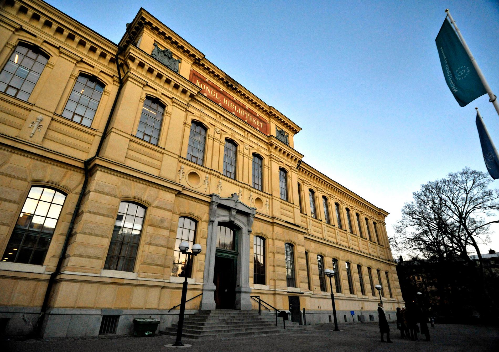 Kungliga Biblioteket i Stockholm. Arkivbild.