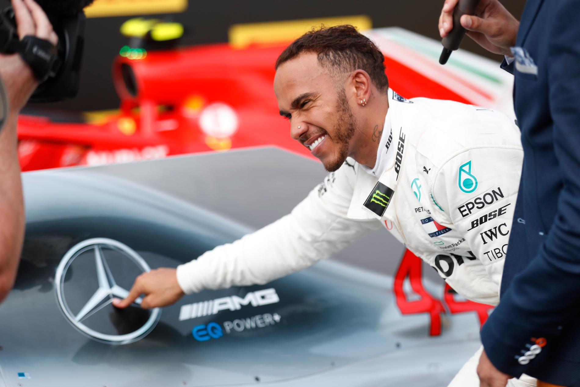 Lewis Hamilton kör F1 för Mercedes 2019 och 2020