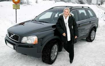 Ebba Lindsö har valt en av Sveriges bästa bilar - en Volvo XC90.