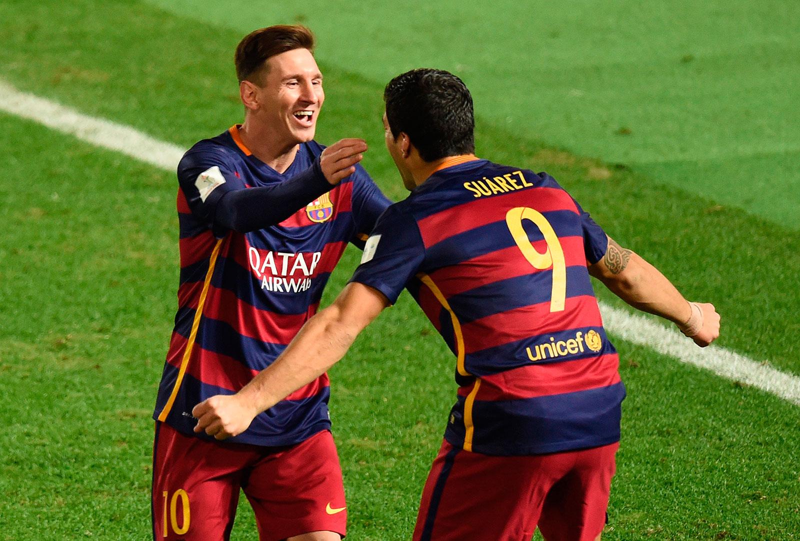 Messi & Suarez.