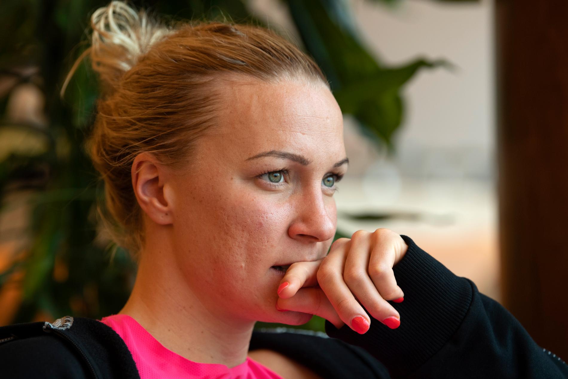 Sarah Sjöström har inte tävlat sedan i januari och lär få vänta på sin comeback. Arkivbild.