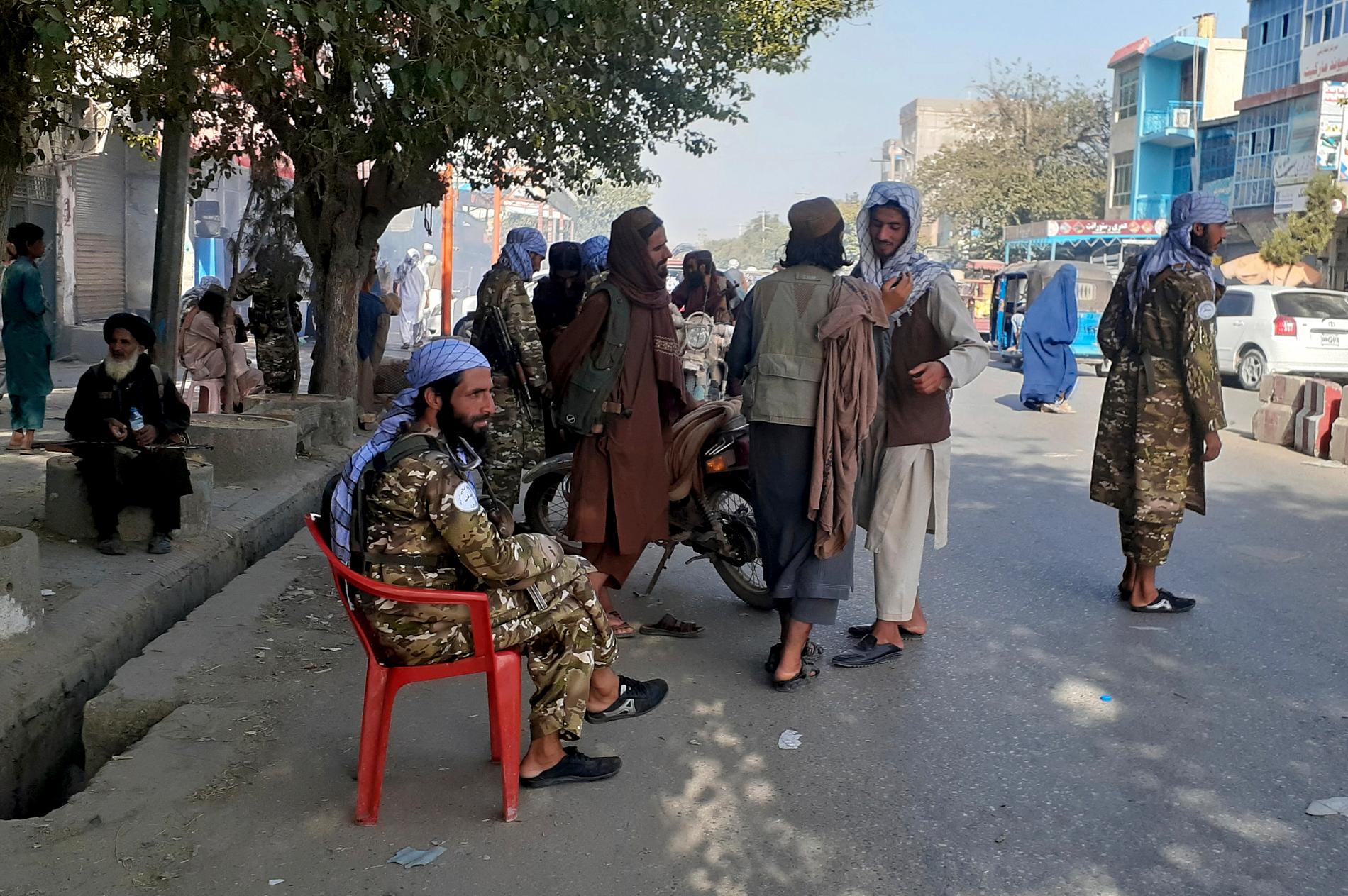 Talibaner i provinsen Kunduz. 