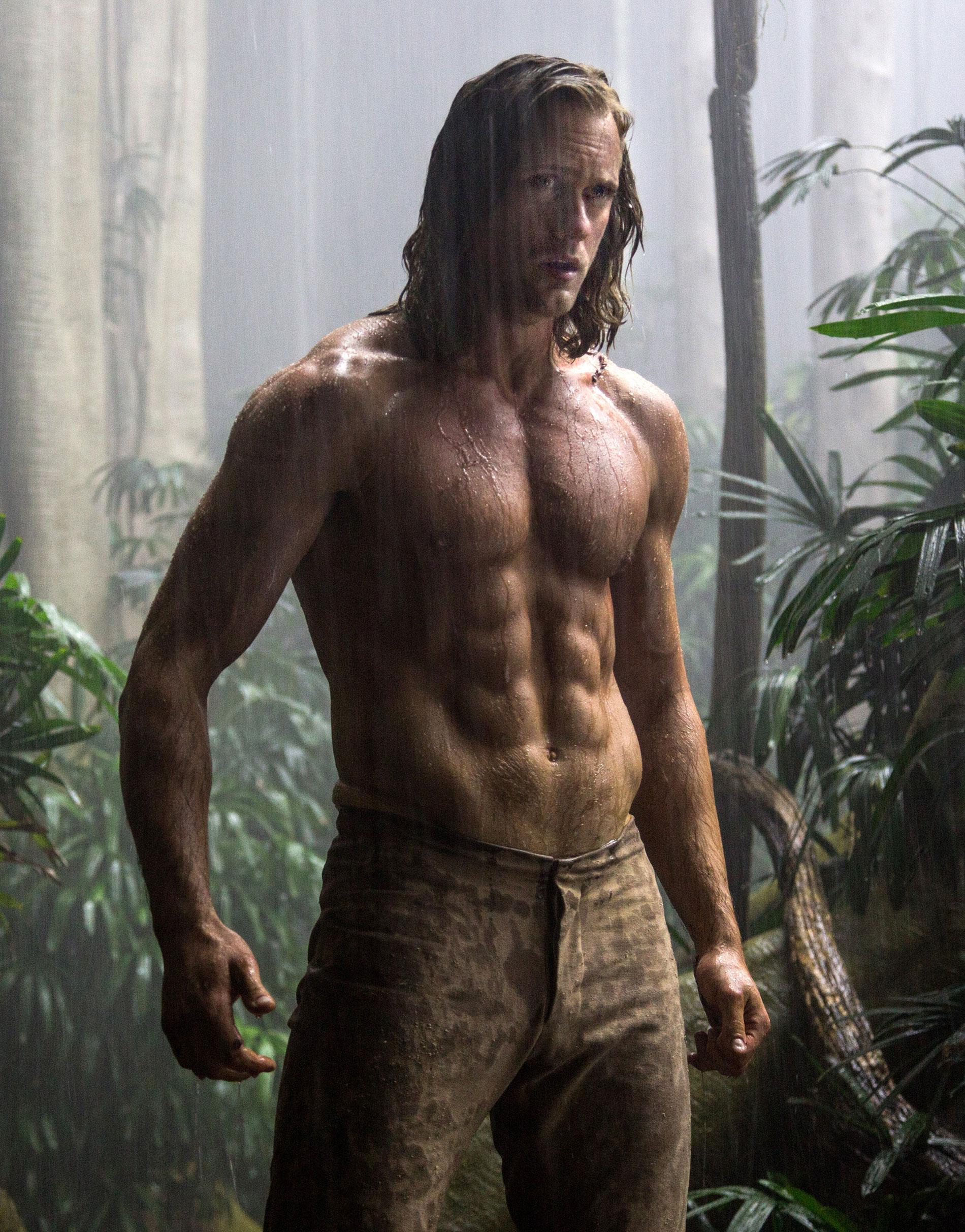 Alexander Skarsgård som Tarzan.